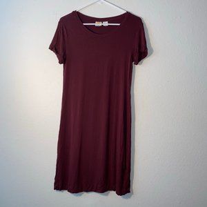 Red T-Shirt Dress